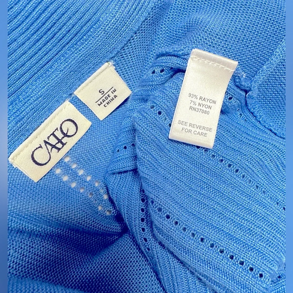 Cardigan light Blue - Picture 3 of 3